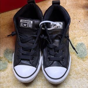 Converse All Star Kids' Black High-Top Sneakers